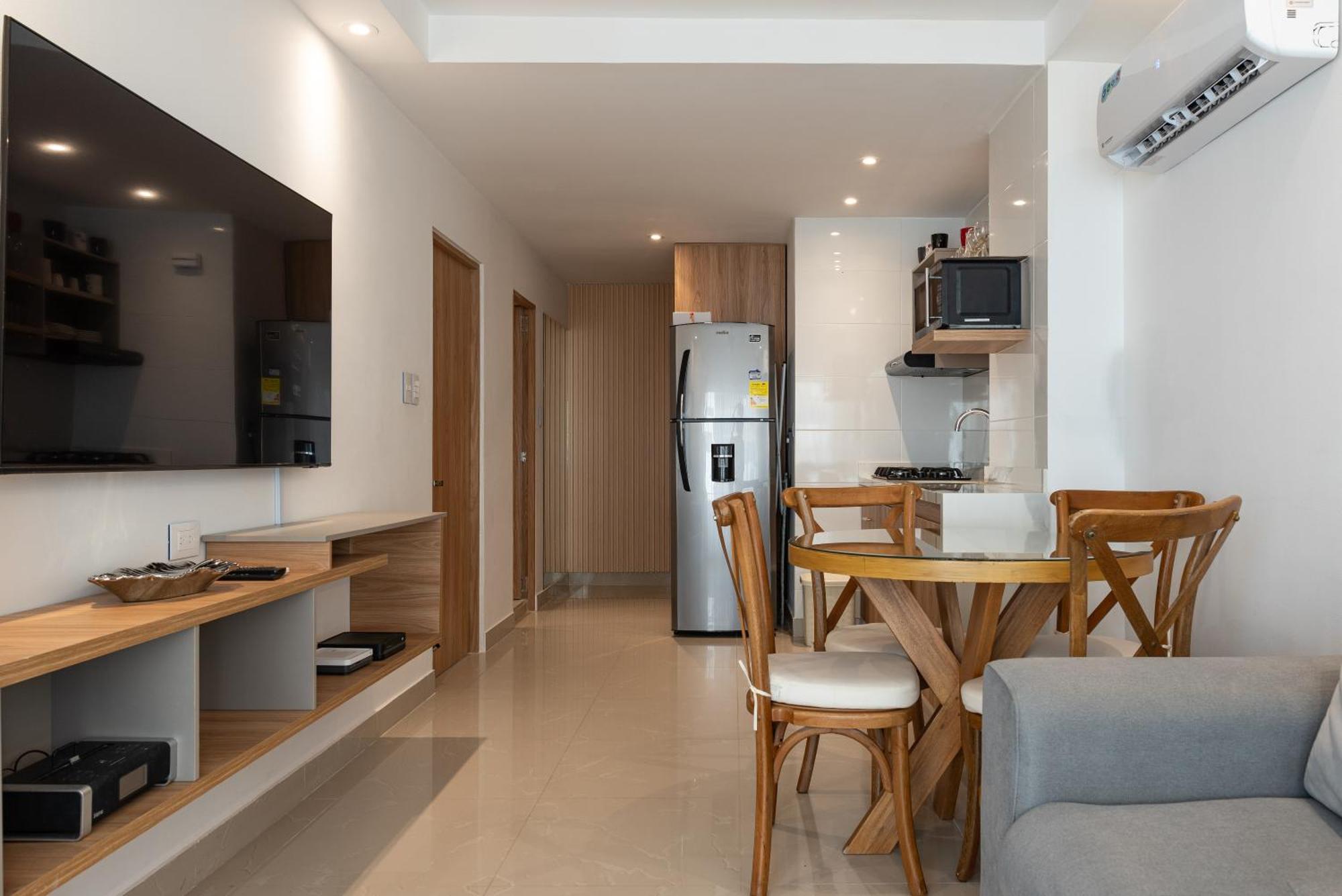 Apartment En Bocagrande - Piscina, Jacuzzi Y Mar